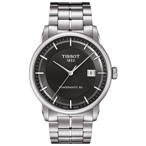 Наручные часы TISSOT T-Classic, серебряный, черный наручные часы tissot t classic серебряный черный