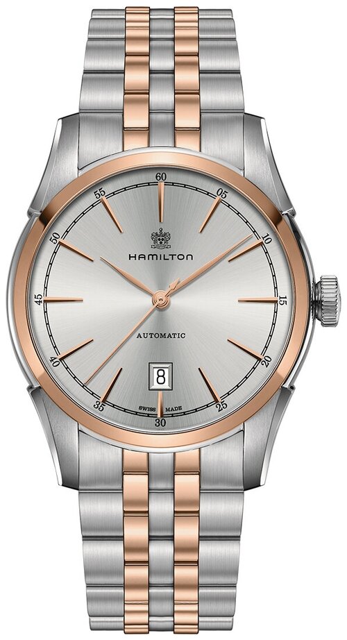 Наручные часы Hamilton American Classic H42425151, серебряный, золотой