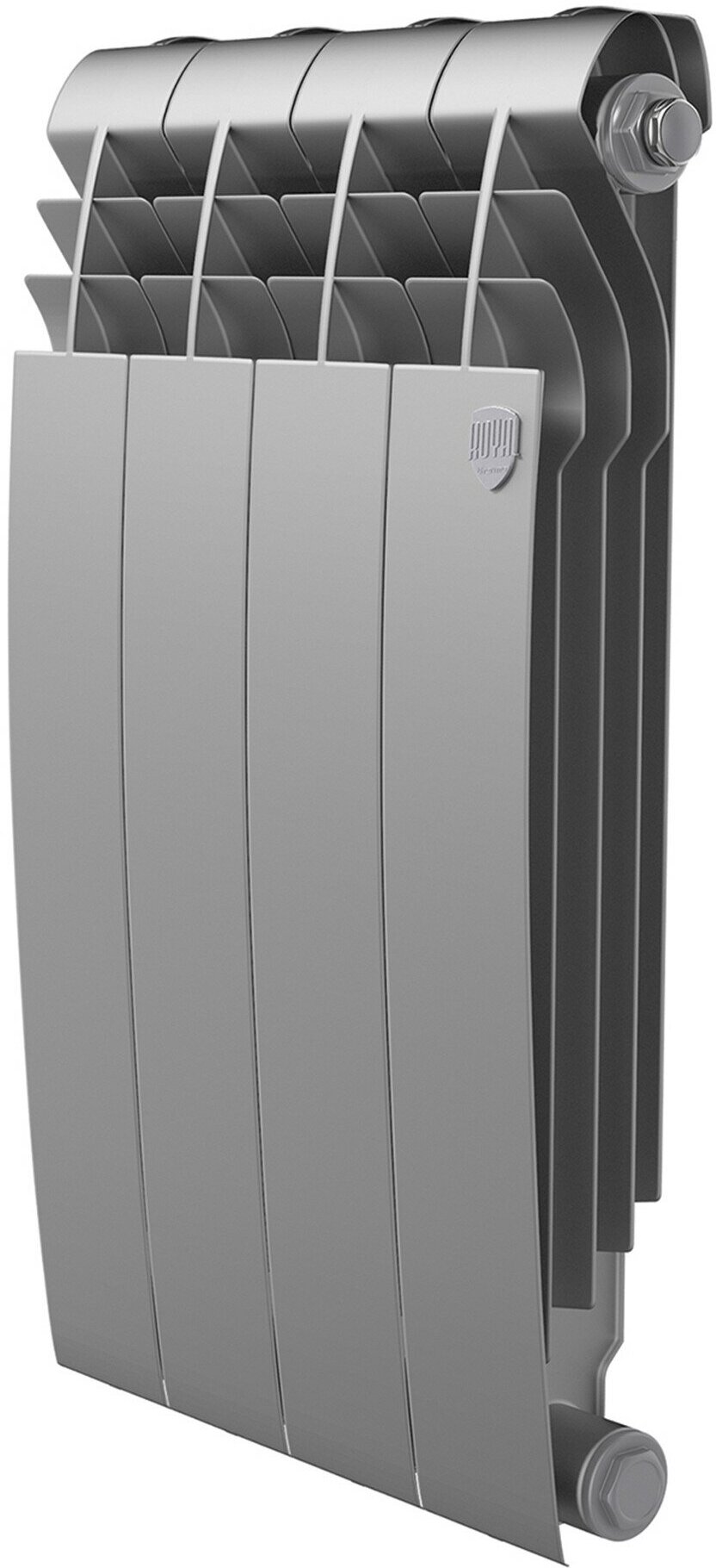 Радиатор Royal Thermo BiLiner 500 Silver Satin - 4 секц.