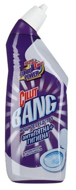 Cillit BANG гель дезинфицирующий для туалета Анти-пятна+Гигиена