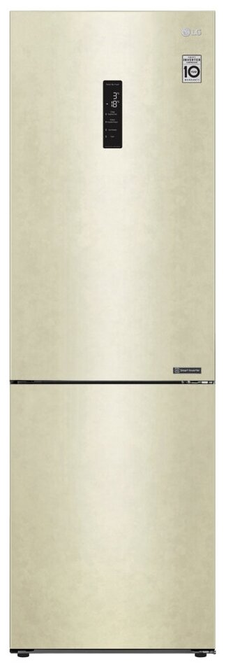 Холодильник LG GA-B459CESL Бежевый