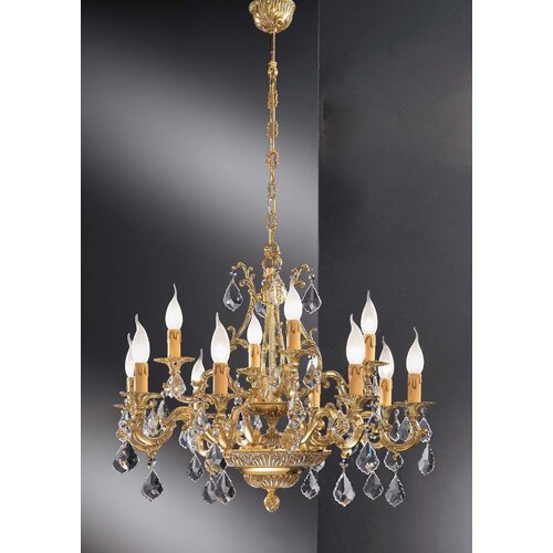 Подвесная люстра с хрусталем Nervilamp 780 780/8+4