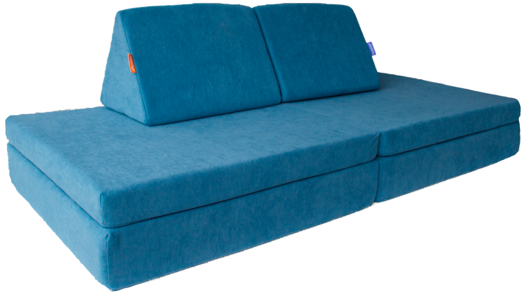 Детский игровой диван-трансформер Playdivan Steel Blue