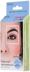 Godefroy Краска-хна синтетическая в капсулах для бровей Instant Eyebrow Tint 4 шт., natural black, 3