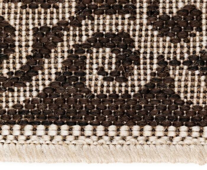 Придверный коврик Витебские ковры Циновка sz2870/a1/11, коричневый, 0.6 х 0.4 м - фотография № 5