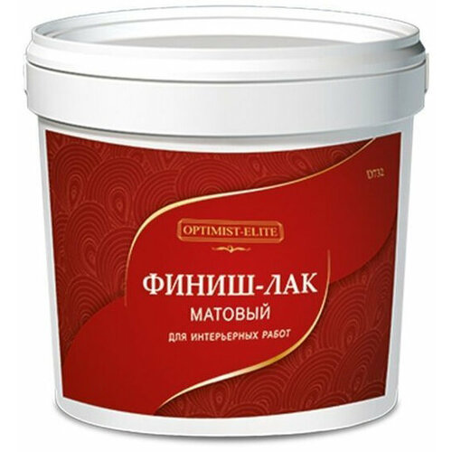 Optimist-elite D 733 Финиш - лак лессирующий матовый акриловый (1кг)