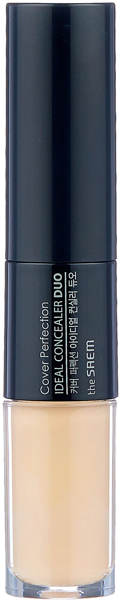 The Saem Консилер Cover Perfection Ideal Concealer Duo, оттенок 02 Rich Beige