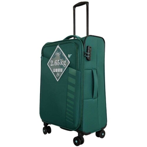 чемодан march 70 5 л размер m черный Чемодан Verage, 70 л, зеленый