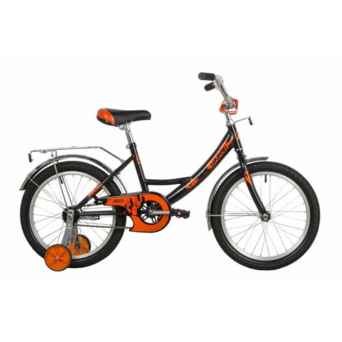 Детский велосипед Novatrack Urban 18, год 2022, цвет Черный