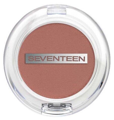 SEVEN7EEN Румяна компактные матовые шелковистые "Natural Matte Silky Blusher" № 03 Оттенок "Кофе с молоком"