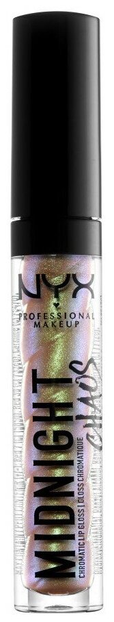 NYX professional makeup Блеск для губ Midnight Chaos Lip Gloss, Moonbeam