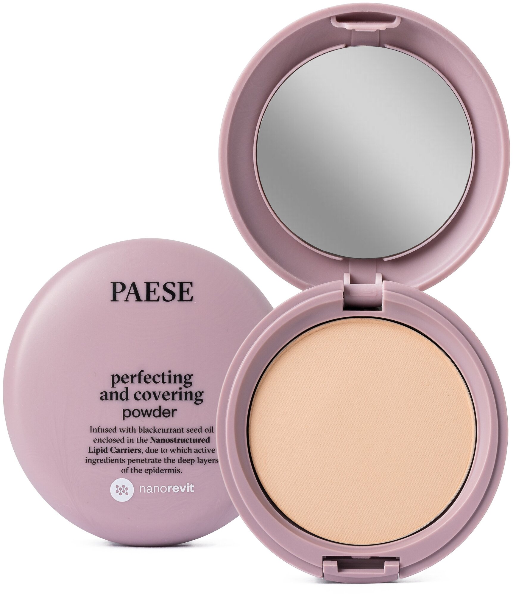Пудра для лица NANOREVIT, Paese (05 Natural)