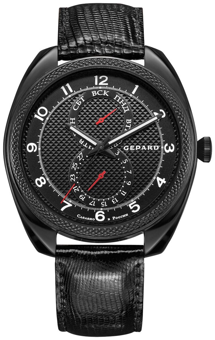 Наручные часы Gepard 1263B11L1, черный