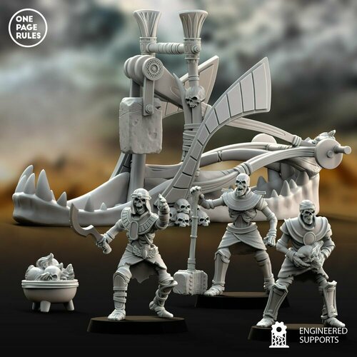 Warhammer Fantasy Tomb Kings Skull Catapult/ Набор фигурок для Warhammer Цари гробниц Катапульта