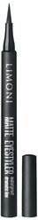 Limoni Водостойкая подводка-фломастер Matte Eyestyler, оттенок 01 black