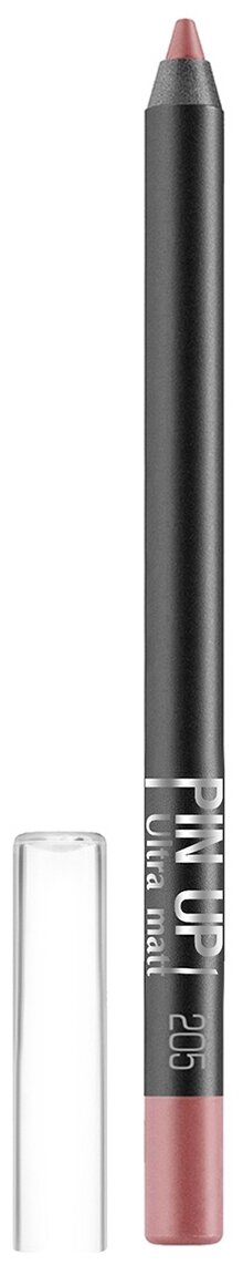 LUXVISAGE карандаш для губ PIN UP ultra matt, 205 urban