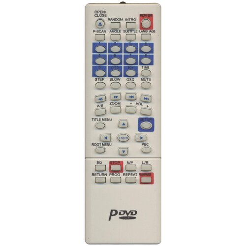 фото Пульт huayu yx-10350a для dvd-плеера polar