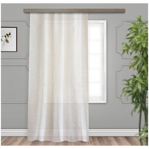 фото Штора тюль жаккард "ривьера" хс9412 шампань 300*275 witerra