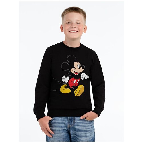 Толстовка детская «Микки Маус. Easygoing», черная, 12 лет от Disney