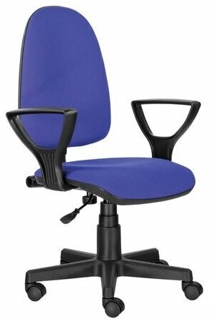 Кресло офисное BRABIX Prestige Ergo MG-311 ткань, black /blue