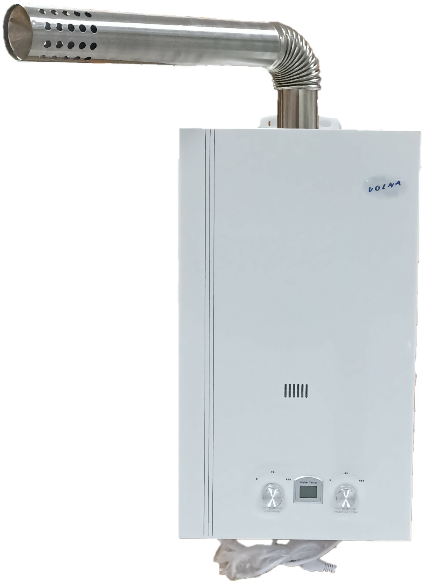 Проточный газовый водонагреватель VOLNA JSD-20T-G1 10л/мин (турбированный) - фотография № 1