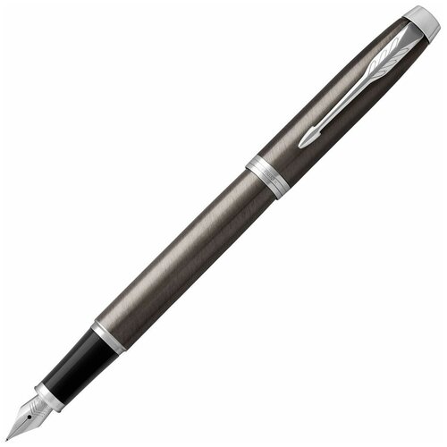 Parker Ручка перьевая IM Dark Espresso CT синяя ручка перьевая parker im core dark espresso ct