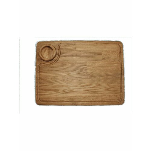 Доска сервировочная с соусником 30х 40 см