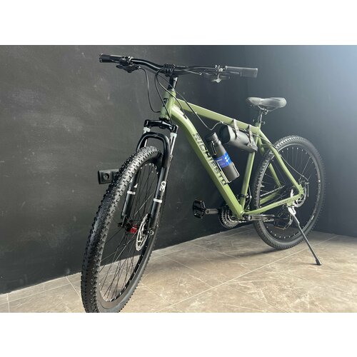 Велосипед 29 Richiesto Алюминиевая рама 205 Горный ВзрослыйПодростковый зеленый матовый 2450000₽