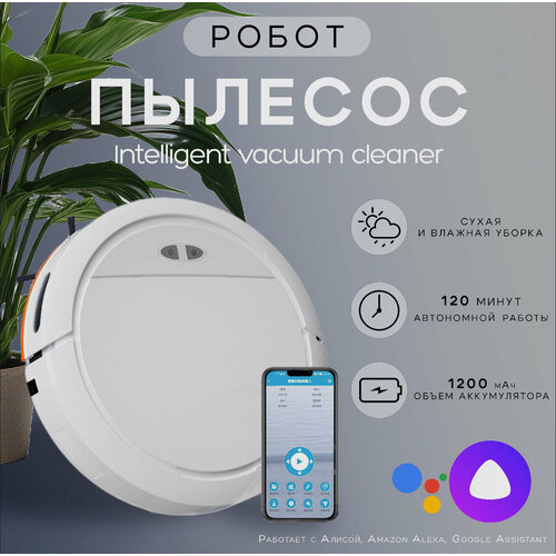 Умный робот пылесос с влажной уборкой моющий робот пылесос робот пылесос для дома 677900₽