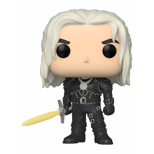 Фигурка Funko POP! TV Witcher S2 Geralt w/Sword (GW) (Exc) (1322) 68646 funko pop телевизор коллекционная фигурка ведьмак геральт