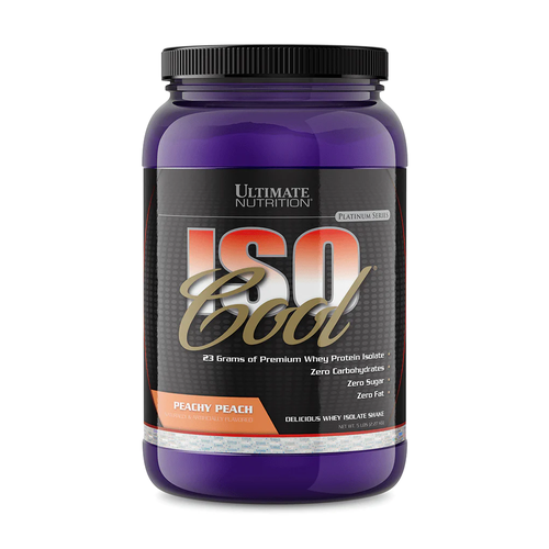 Ultimate Nutrition IsoCool (910 гр) (персик) ultimate nutrition isocool 2270 гр яблоко