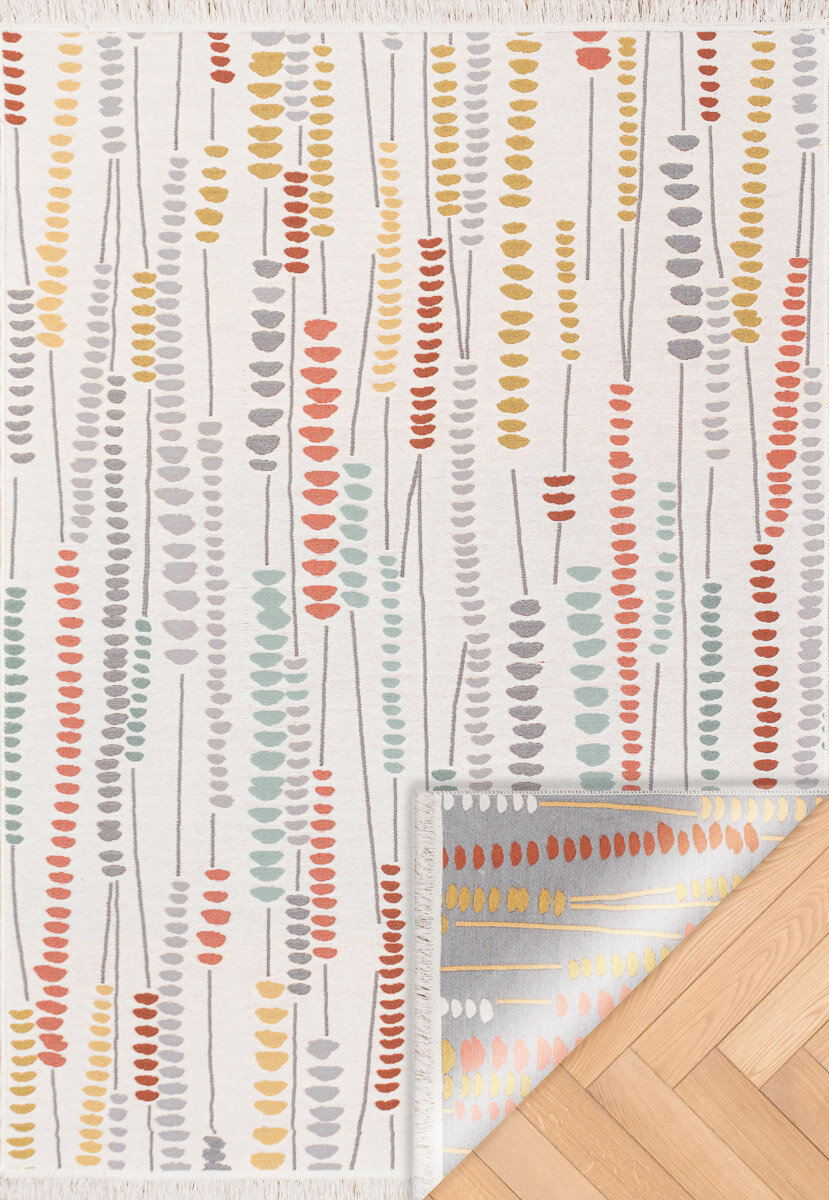 Турецкий ковер безворсовый 160*230 см Arya AR 34 Multy