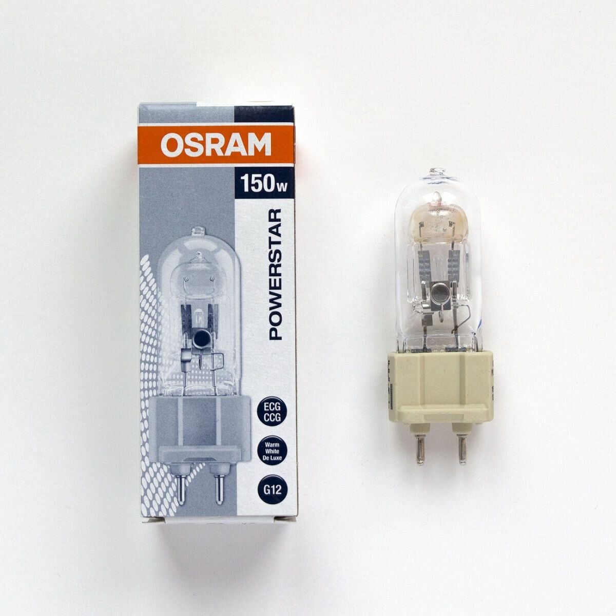 Лампа металлогалогенная Osram HQI-T 150W/WDL 3000K POWERSTAR G12