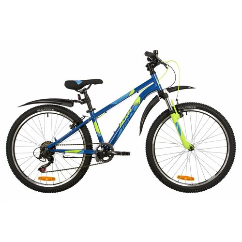 Велосипед горный хардтейл Novatrack BATTLER 24 12 синий 24SHV BATTLER12BL23 2023 20290₽