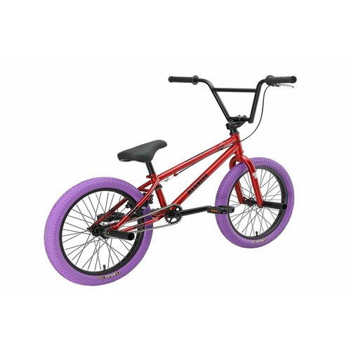 Велосипед Stark Madness BMX 5 CrMo 2024 9 красныйчерныйфиолетовый 4999000₽