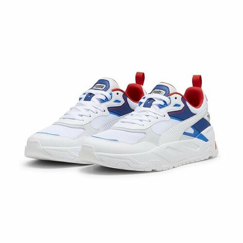 Кроссовки PUMA BMW M Motorsport Trinity Sneakers, размер 8, белый/синий