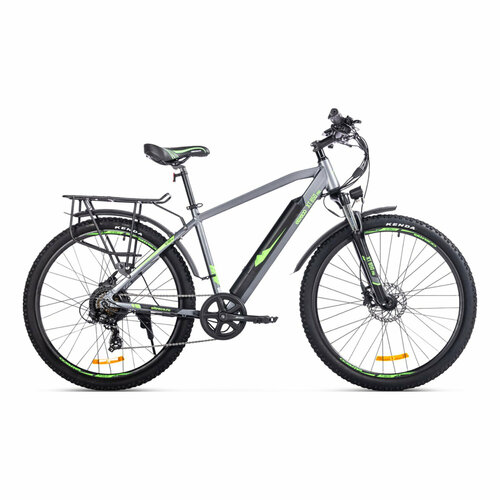 Электровелосипед Eltreco XT 850 Pro (Серо-зеленый)