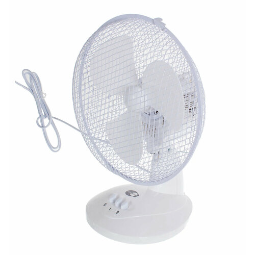 Вентилятор настольный Equation Мое 30 Вт 23 см цвет белый 273600₽