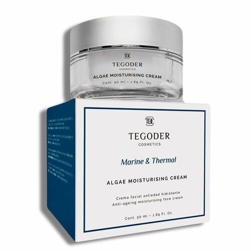 Tegoder Marine & Thermal Line Тегор Увлажняющий крем на основе морских водорослей (Algae Moisturising Cream 50 ml)