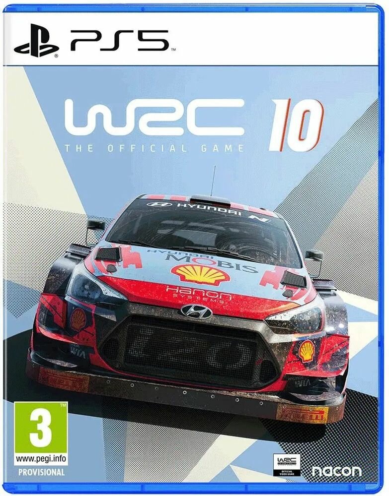 Видеоигра PS5 WRC 10 FIA World Rally Championship (PlayStation5, Русская версия - субтитры)