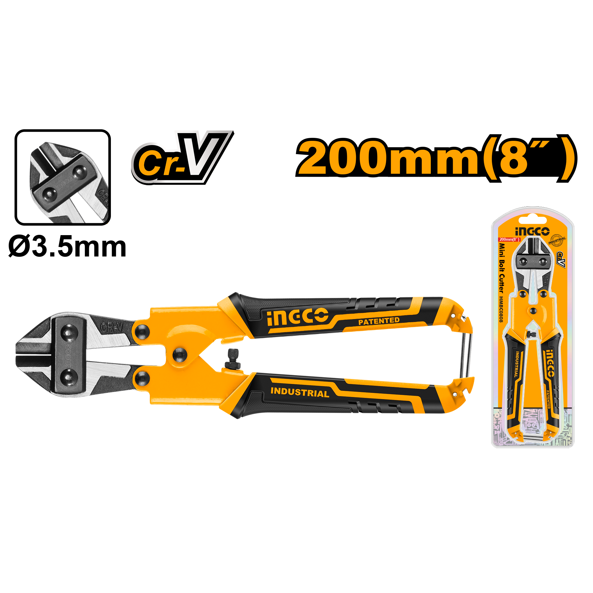 Болторез INGCO HMBC0808 INDUSTRIAL 200 мм