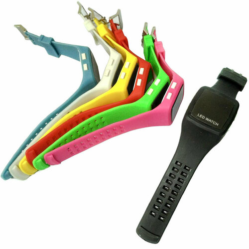 Часы спортивные C28672-2 электронные желтые 25000₽