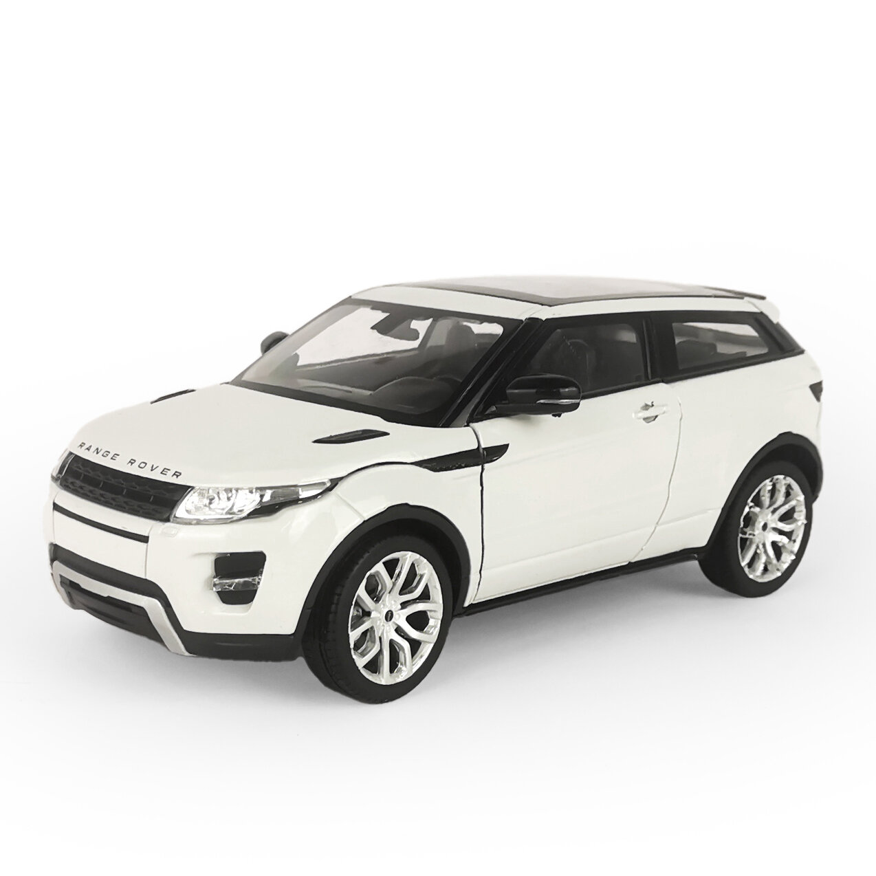 Машинка Welly 1:24 Range Rover Evoque белый - фото №13