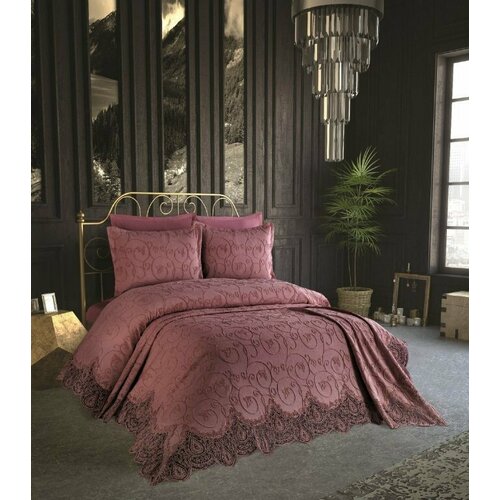 Anna Karina Постельное белье с покрывалом Esabella цвет сиреневый евро макси 12817₽