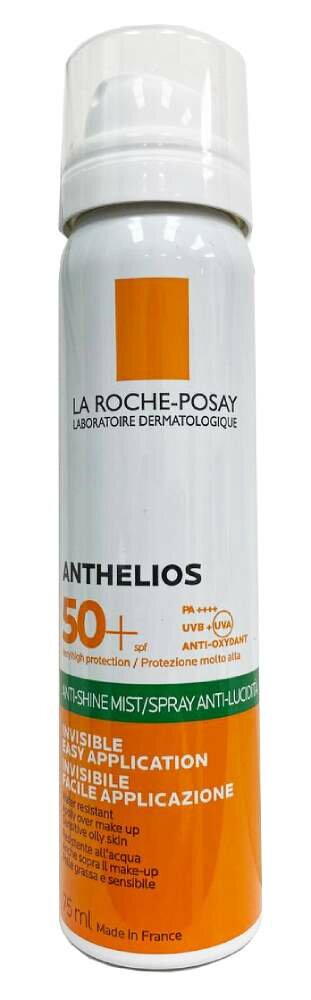 La Roche-Posay Антгелиос Матирующий спрей-вуаль для лица SPF50+ 75мл