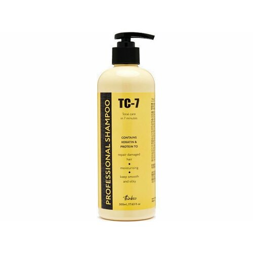 восстанавливающий шампунь для поврежденных волос tc 7 professional keratin shampoo Восстанавливающий шампунь для поврежденных волос thinkco TC-7 PROFESSIONAL KERATIN SHAMPOO