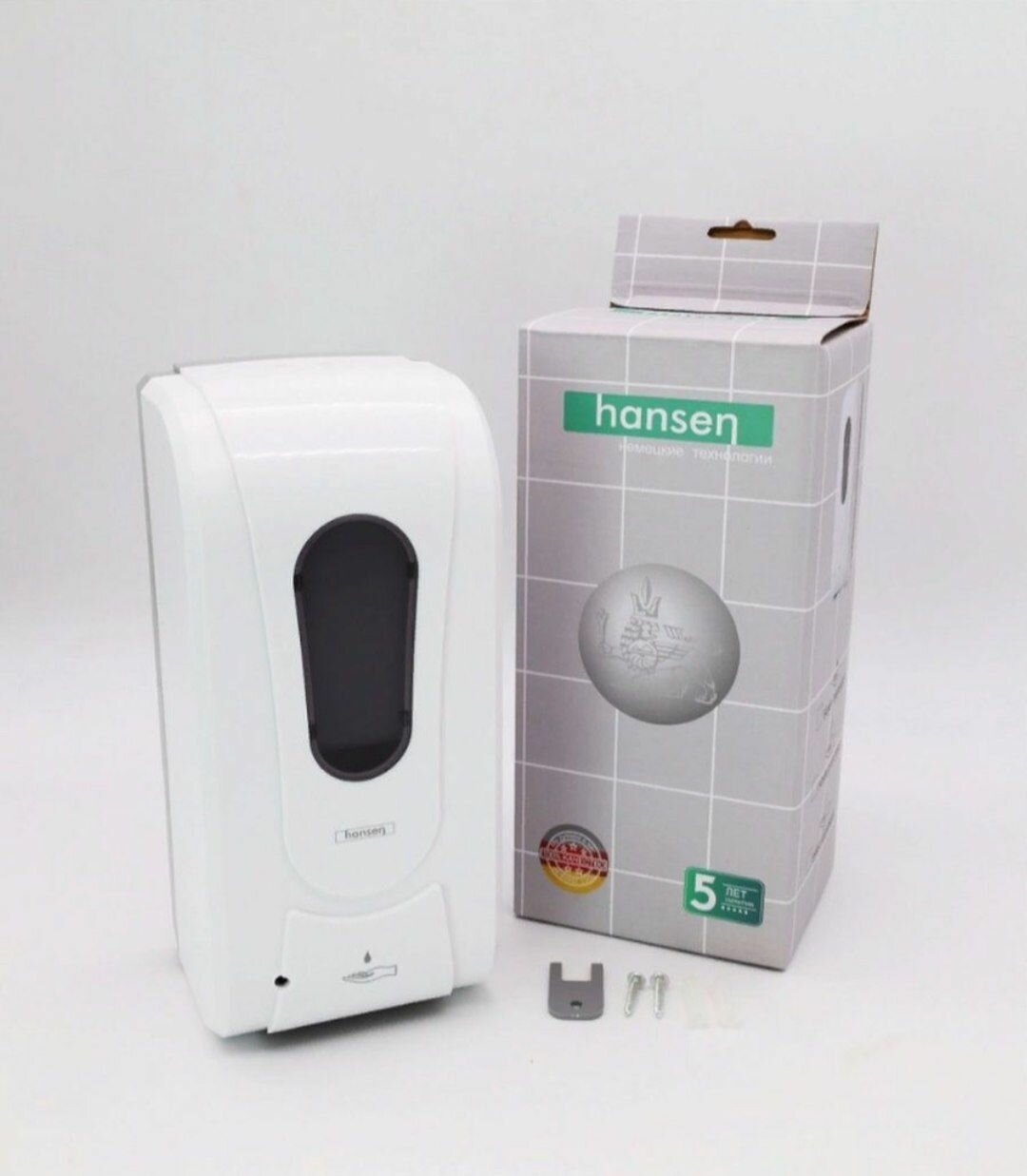 Дозатор Hansen сенсорный, для жидкого мыла, настенный 1000 мл, H30027 HANSEN