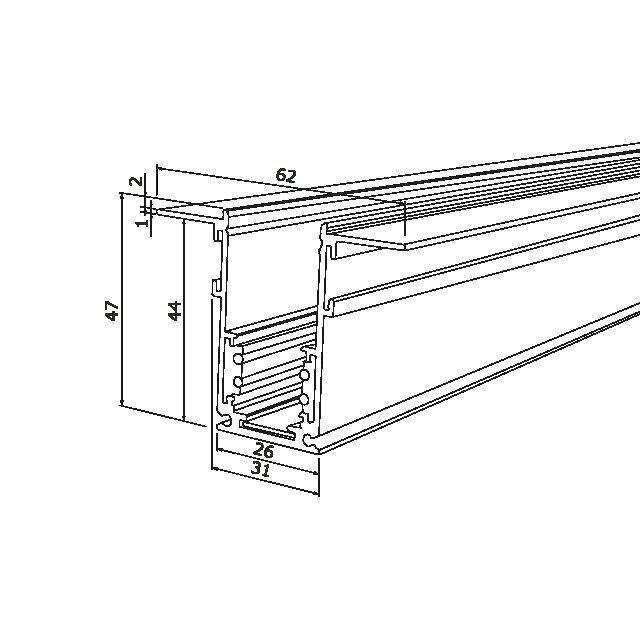 Шинопровод Elektrostandard SLIM MAGNETIC 85086/00 4690389179075 - фото №7
