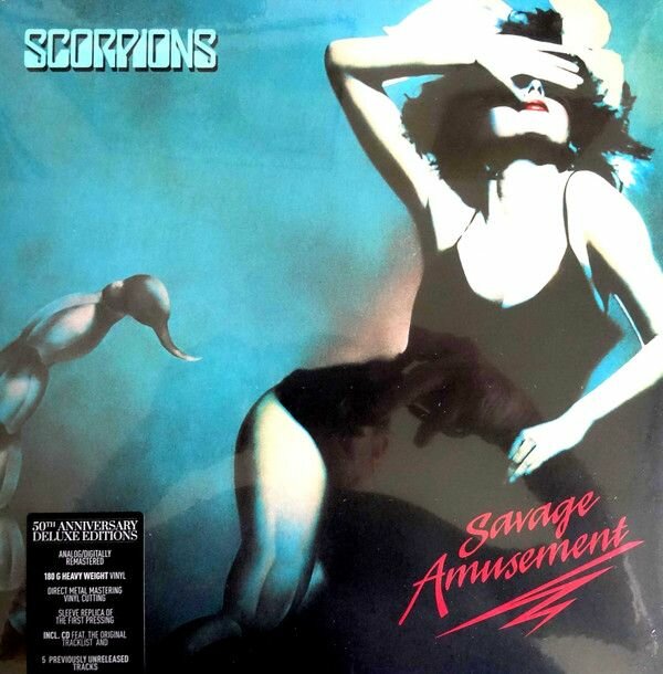 Виниловая пластинка Scorpions. Savage Amusement: 50Th Anniversary (LP + CD) - фото №9