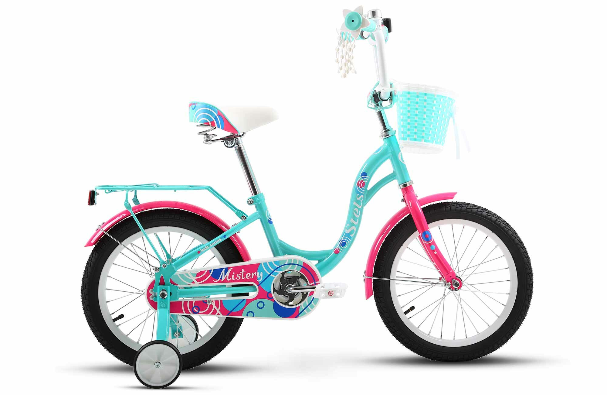 Детский велосипед STELS Mistery C 16" Z010 Светло-мятный (требует финальной сборки) 2024